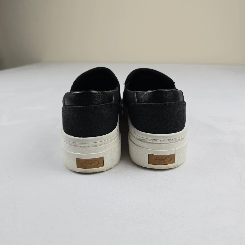 Dr Scholls Madison Next Black Slip On‎ Platform Sneakers Women's Size 10M